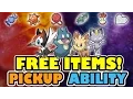 GETTING FREE ITEMS IN POKEMON via PICKUP ABILITY Free Item guide for Pokemon Sun and Moon