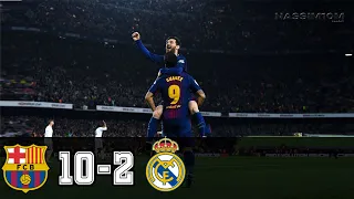 Download Barcelona vs Real Madrid 10-2 - All Goals and Highlights RÉSUMÉN Y GOLES ( Last Matches ) HD MP3