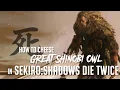 How to Cheese Great Shinobi Owl in Sekiro 2025 Update - Easy Kill