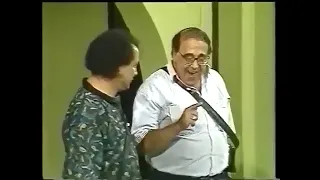 محمد نجم في أشهر مشهد خروج عن النص لما خلى حسن مصطفى هيموت من الضحك 