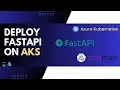 Deploy Python FastAPI App to Azure Kubernetes Service AKS Using Podman Step-by-Step Guide
