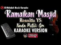 RAMAIKAN MASJID Karaoke (Cipt. M. Juneid) - Nada Putri (Gm) - Qasidah Karaoke