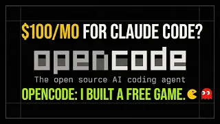 Stop using Claude Code OpenCode is free