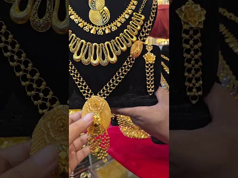 সোনার নৌকা নেকলেস তিশা জুয়েলার্স