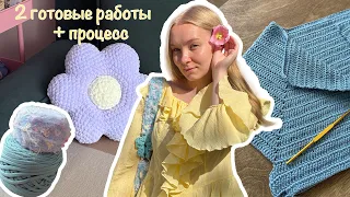 Что я связала за две недели? Готовые работы и процессы 