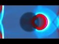 Electro-magnetic wave simulation with shader coding