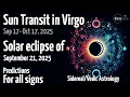 Download Lagu Zonsverduistering september 2025 | Zon in Maagd 2025 | Vedische  #solareclipse2025