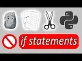 Programming Rock Paper Scissors with no If Statements Python