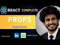 React Props Explained in Hindi Props in React JS React js Tutorial for Beginners