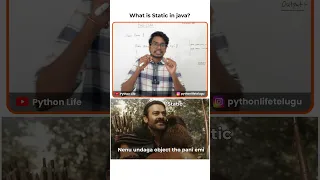 What is Static in Java Telugu
