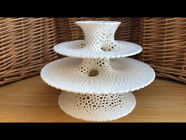 Costa-Wohlgemuth Voronoi Serving Tray video thumbnail