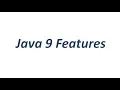 Java 9 Features