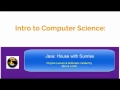 Intro CS Java Project - House With Sunrise
