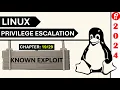 Linux Privilege Escalation 2024 C Known Exploitation PentestHint