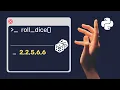 PYTHON - How to Write a Game of Dice
