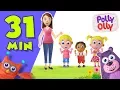 Download Lagu Head, Shoulders, Knees and Toes | Popular Nursery Rhymes Collection by Polly Olly