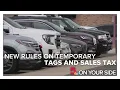 Missouri car buyers face new rules on temporary tags and sales tax