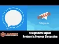 Telegram VS Signal Protocol Process Discussion 2018
