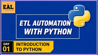 Introduction to Python ETL Automation Testing BIG Data Automation Testing