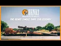 The Henry Single Shot 350 Legend SUB 1in 100 yard groups