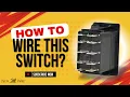 How to wire 10 Terminal Carling Style Rocker Switch