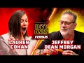 Lauren Cohan vs Jeffrey Dean Morgan Hot Ones Versus