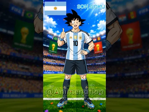 Dragon Ball x FIFA World Cup Goes HARD ⚽️ 🏆🤯 (Animation) #shorts