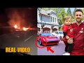 Download Lagu Diogo Jota Car Crash Burning Lamborghini after Accident, Jota Acidente de viação queima Lamborghini