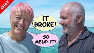 Sailboat Maintenance On Passage! | Casting Off with Followtheboat 08