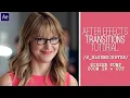 after effects tutorial zoom screen pump transition