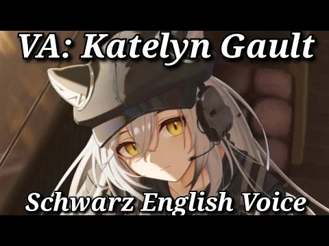 Download MP3 Schwarz English Voice! ALL Voicelines (E2 + Max Trust) | Arknights