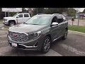 2018 GMC Terrain Denali Heated Seats Front And Rear Power Hatch Grey Oshawa ON Stock 180167