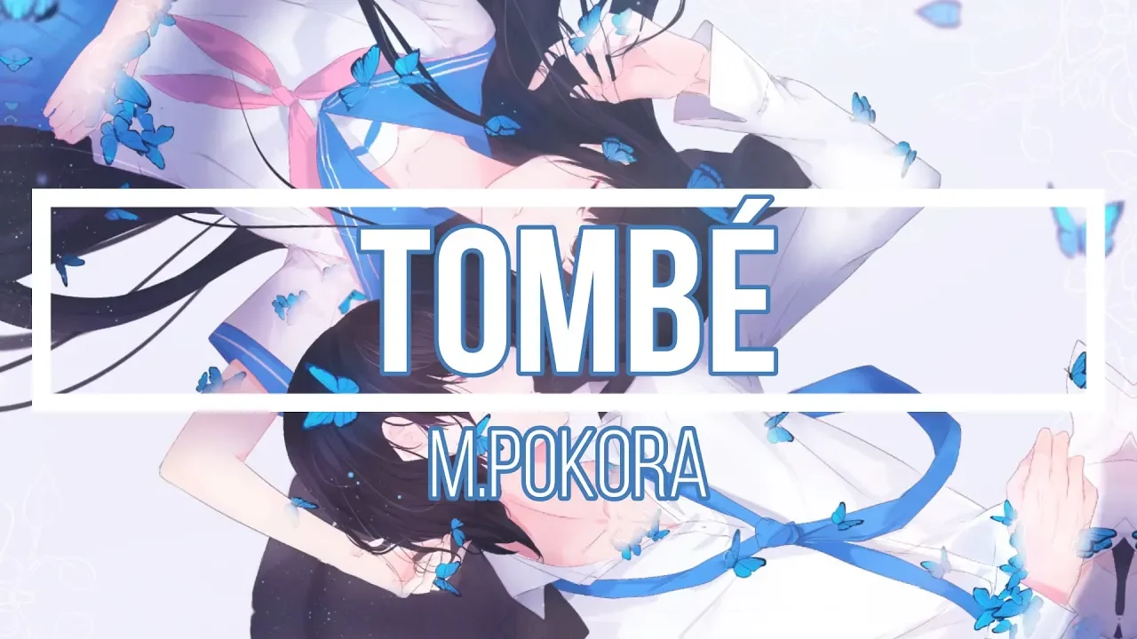 [Nightcore] → Tombé | M.Pokora (Lyrics)