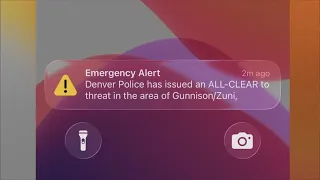 Denver robbery triggers citywide emergency alert by mistake