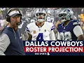 Cowboys 53-Man Roster Projection Position-By-Position Cut Candidates Practice Squad Options