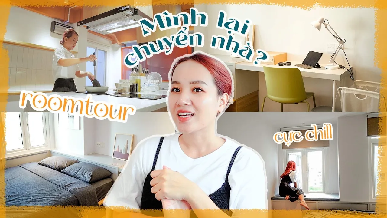 ROOMTOUR - Giới thiệu căn phòng nhỏ mình ở 1 tuần nay | Châu Giang nè!