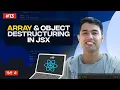 React Destructuring Props in JSX React Tutorial in Hindi