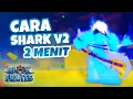 Cara V2 Shark Race Blox Fruits