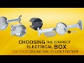 RACO 294 Ceiling Fan Box