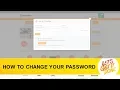 Changing Your Password on OfficeMax Website