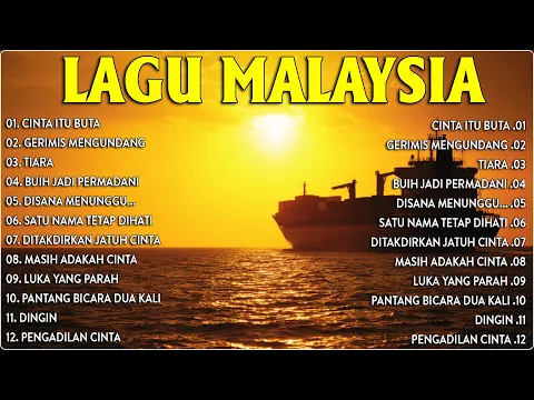 Video Thumbnail: Lagu Malaysia Lama Populer Yang Terkenal - Slow Rock Malaysia Full Album🎶