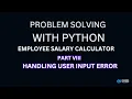 Calculate Employee Salary Bonus - Part 8