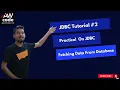 JDBC Practical On Eclipse Java Database Connectivity by Iqbal Sir Part - 2 ApnaWallahCode