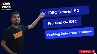 JDBC Practical On Eclipse Java Database Connectivity by Iqbal Sir Part - 2 ApnaWallahCode