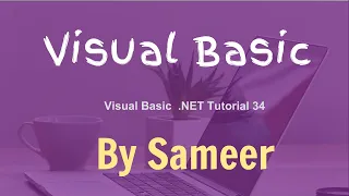 Visual Basic NET Tutorial 34 How to Create and Write to a Text File in VB NET Sameer
