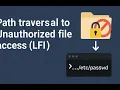 Exploiting Path Traversal for Unauthorized File Access LFI Bug Bounty Tutorial
