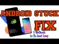 How to fix Android stuck on boot loop Restarting on Revvl V 5G Samsung phones or tablets