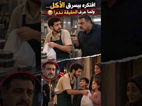 افتكره بيسرق الأكل… ولما عرف الحقيقة ندم! 😢