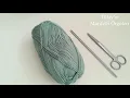 Palace Burma, Easy to Make, Magnificent Two Needle Vest Cardigan Blouse Knitting Pattern