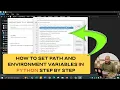 Lec 04 - Set PATH Environment Variables in Python